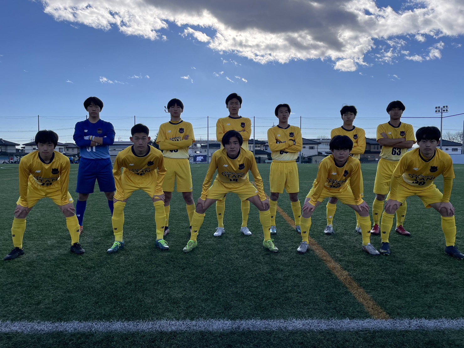 北海道 道都大学 ベンチコート サッカー-